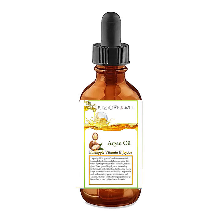 Argan Oil, Vitamin E, Jojoba, Pineapple Fragrance