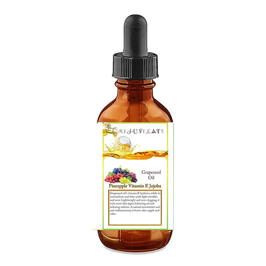 Grapeseed Oil, Vitamin E, Jojoba, Pineapple Fragrance